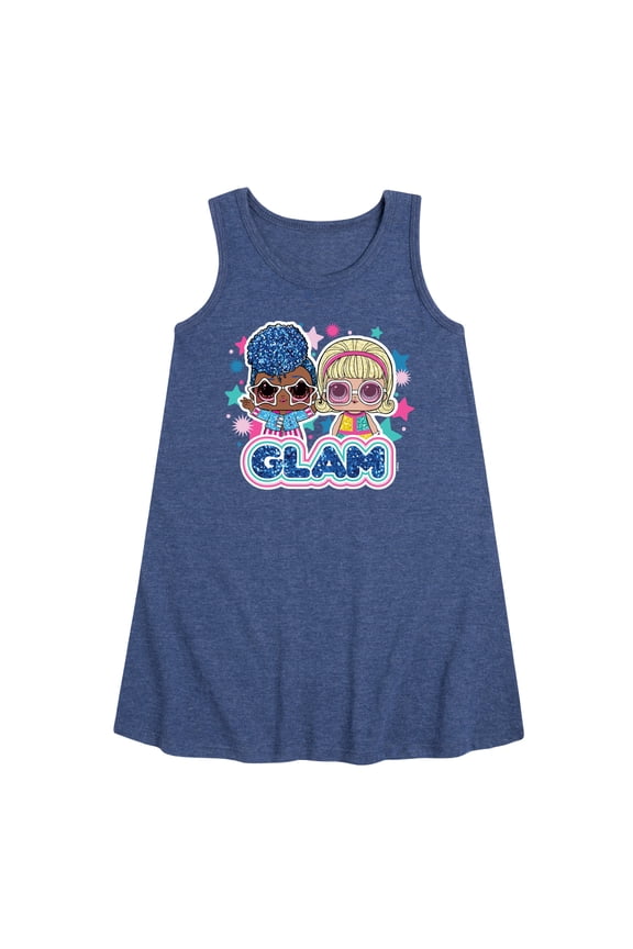 LOL Surprise! Dolls - Glam Stars Independent Queen & Go-Go Girl - Toddler & Youth Girls A-line Dress