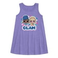 thumbnail image 1 of LOL Surprise! Dolls - Glam Stars Independent Queen & Go-Go Girl - Toddler & Youth Girls A-line Dress, 1 of 3