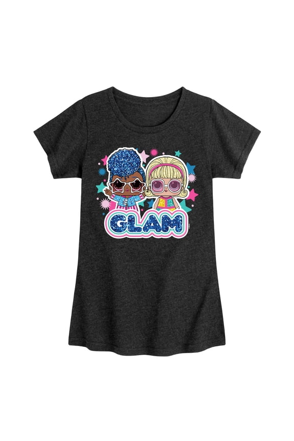 LOL Surprise! Dolls - Glam Stars Independent Queen & Go-Go Girl - Toddler & Youth Girls Short Sleeve Graphic T-Shirt