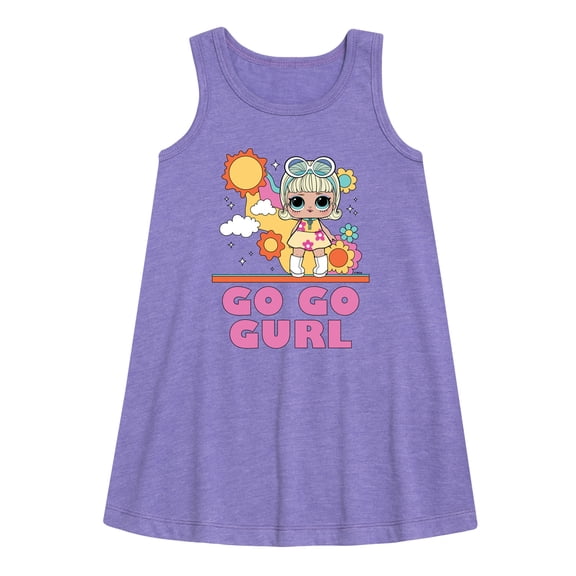 LOL Surprise! Dolls - Go Go Gurl - Sunshine & Flowers - Toddler & Youth Girls A-line Dress