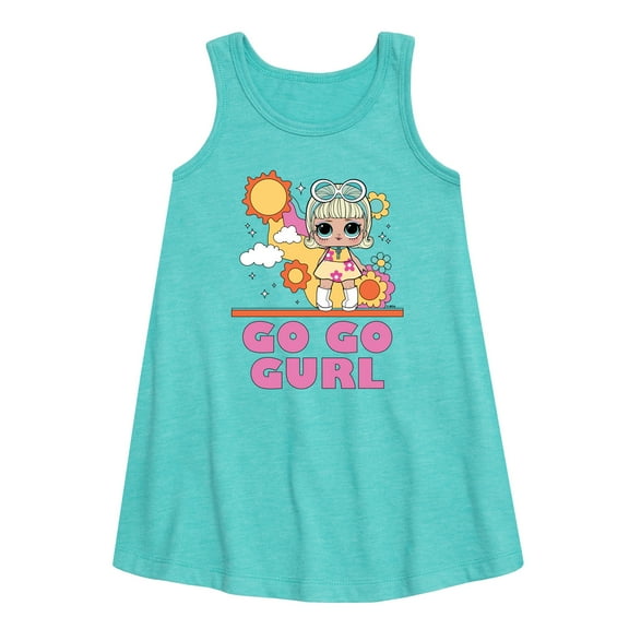 LOL Surprise! Dolls - Go Go Gurl - Sunshine & Flowers - Toddler & Youth Girls A-line Dress