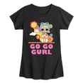 thumbnail image 1 of LOL Surprise! Dolls - Go Go Gurl - Sunshine & Flowers - Toddler & Youth Girls Short Sleeve Graphic T-Shirt, 1 of 5
