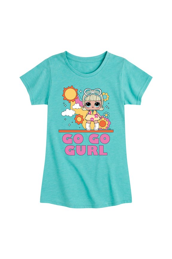 LOL Surprise! Dolls - Go Go Gurl - Sunshine & Flowers - Toddler & Youth Girls Short Sleeve Graphic T-Shirt