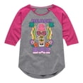 thumbnail image 1 of LOL Surprise! Dolls - Groovy Beach Babe - Toddler & Youth Girls Raglan Graphic T-Shirt, 1 of 5