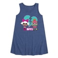 thumbnail image 1 of LOL Surprise! Dolls - Heart Mended BFFS - Deva & Neon QT - Toddler & Youth Girls A-line Dress, 1 of 4
