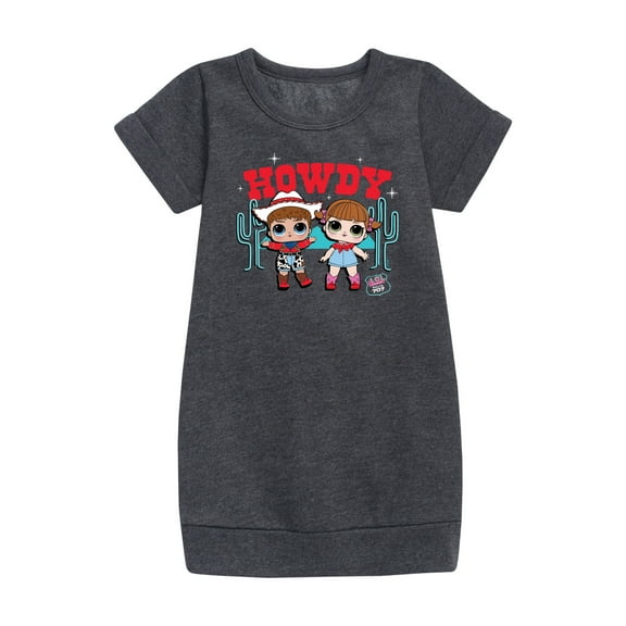 LOL Surprise! Dolls - Howdy Cowgirls - Toddler & Youth Girls Fleece Dress