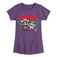 thumbnail image 1 of LOL Surprise! Dolls - Howdy Cowgirls - Toddler & Youth Girls Short Sleeve Graphic T-Shirt, 1 of 5