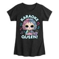 thumbnail image 1 of LOL Surprise! Dolls - Karaoke Queen - Toddler & Youth Girls Short Sleeve Graphic T-Shirt, 1 of 4