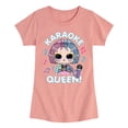 thumbnail image 1 of LOL Surprise! Dolls - Karaoke Queen - Toddler & Youth Girls Short Sleeve Graphic T-Shirt, 1 of 4