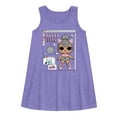 thumbnail image 1 of LOL Surprise! Dolls Kitty Queen - Computer Design - Toddler & Youth Girls A-line Dress, 1 of 4