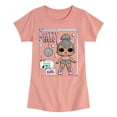 thumbnail image 1 of LOL Surprise! Dolls Kitty Queen - Computer Design - Toddler & Youth Girls Short Sleeve Graphic T-Shirt, 1 of 5