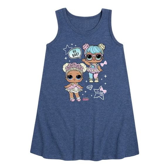 LOL Surprise! Dolls - LOL Hi Bae! - Toddler & Youth Girls A-line Dress