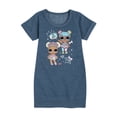 thumbnail image 1 of LOL Surprise! Dolls - LOL Hi Bae! - Toddler & Youth Girls Fleece Dress, 1 of 5