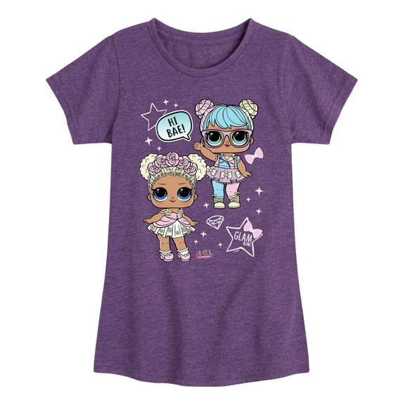 LOL Surprise! Dolls - LOL Hi Bae! - Toddler & Youth Girls Short Sleeve Graphic T-Shirt