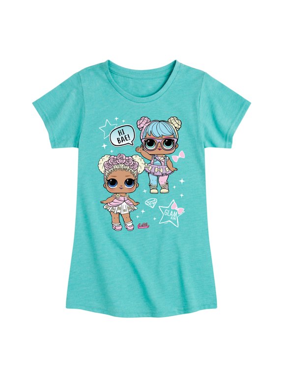 LOL Surprise! Dolls - LOL Hi Bae! - Toddler & Youth Girls Short Sleeve Graphic T-Shirt