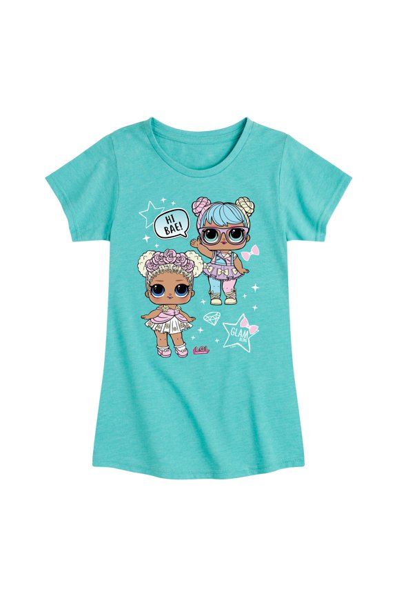 LOL Surprise! Dolls - LOL Hi Bae! - Toddler & Youth Girls Short Sleeve Graphic T-Shirt