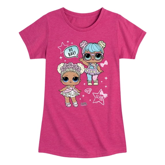 LOL Surprise! Dolls - LOL Hi Bae! - Toddler & Youth Girls Short Sleeve Graphic T-Shirt