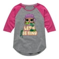 thumbnail image 1 of LOL Surprise! Dolls - Let's Be Kind to Plants - Toddler & Youth Girls Raglan Graphic T-Shirt, 1 of 4