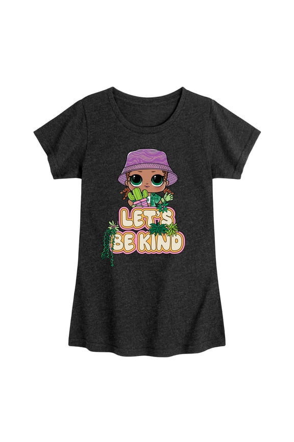 LOL Surprise! Dolls - Let's Be Kind to Plants - Toddler & Youth Girls Short Sleeve Graphic T-Shirt
