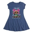 thumbnail image 1 of LOL Surprise! Dolls - Oh So Fierce - Boss Queen - Toddler & Youth Girls Fit & Flare Dress, 1 of 4