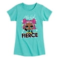 thumbnail image 1 of LOL Surprise! Dolls - Oh So Fierce - Boss Queen - Toddler & Youth Girls Short Sleeve Graphic T-Shirt, 1 of 4