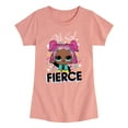 thumbnail image 1 of LOL Surprise! Dolls - Oh So Fierce - Boss Queen - Toddler & Youth Girls Short Sleeve Graphic T-Shirt, 1 of 4