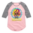 thumbnail image 1 of LOL Surprise! Dolls - Outrageous -Glow Grrrl - Toddler & Youth Girls Raglan Graphic T-Shirt, 1 of 3