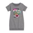 thumbnail image 1 of LOL Surprise! Dolls - Retro Style Dolls - Toddler & Youth Girls Fleece Dress, 1 of 4