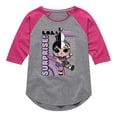 thumbnail image 1 of LOL Surprise! Dolls - Roadie - Biker Chick - Punk Rock - Toddler & Youth Girls Raglan Graphic T-Shirt, 1 of 5