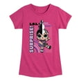 thumbnail image 1 of LOL Surprise! Dolls - Roadie - Biker Chick - Punk Rock - Toddler & Youth Girls Short Sleeve Graphic T-Shirt, 1 of 5