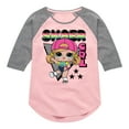thumbnail image 1 of LOL Surprise! Dolls - SK8ER GRL - Skater Girl Doll - Toddler & Youth Girls Raglan Graphic T-Shirt, 1 of 4