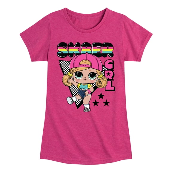 LOL Surprise! Dolls - SK8ER GRL - Skater Girl Doll - Toddler & Youth Girls Short Sleeve Graphic T-Shirt