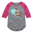 thumbnail image 1 of LOL Surprise! Dolls - Small Fry Café - Just Rollin' Through - Retro Diner - Toddler & Youth Girls Raglan Graphic T-Shirt, 1 of 5