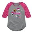 thumbnail image 1 of LOL Surprise! Dolls - Time to Shine - Shinning Stars - Toddler & Youth Girls Raglan Graphic T-Shirt, 1 of 5