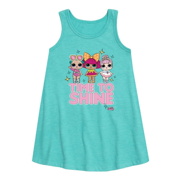 LOL Surprise! Dolls - Time to Shine - Toddler & Youth Girls A-line Dress