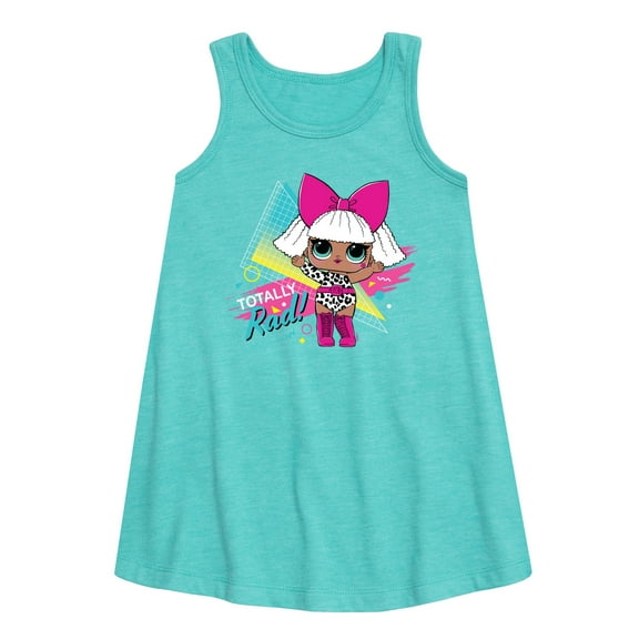 LOL Surprise! Dolls - Totally Rad Diva - Toddler & Youth Girls A-line Dress