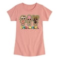 thumbnail image 1 of LOL Surprise! Dolls - U Glow Girl - Girl Group - Toddler & Youth Girls Short Sleeve Graphic T-Shirt, 1 of 5