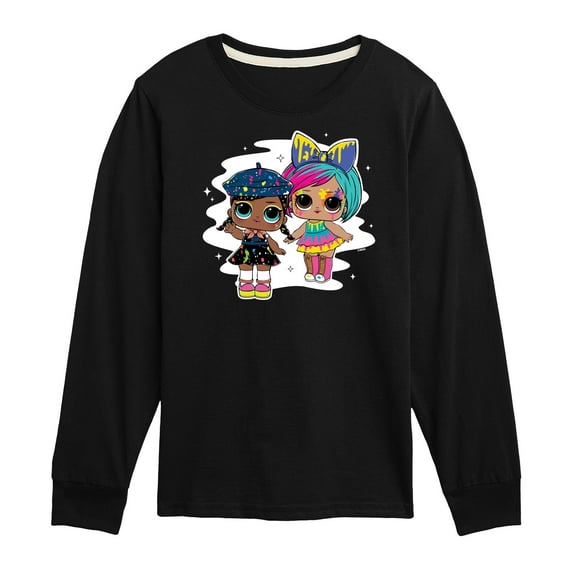 LOL Surprise! - Drip Drop Splatters - Toddler And Youth Long Sleeve Graphic T-Shirt