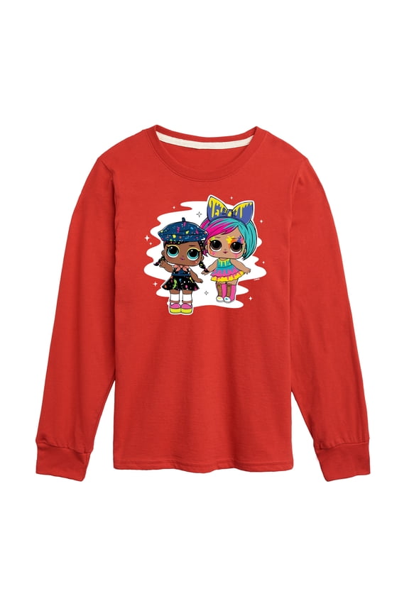 LOL Surprise! - Drip Drop Splatters - Toddler And Youth Long Sleeve Graphic T-Shirt
