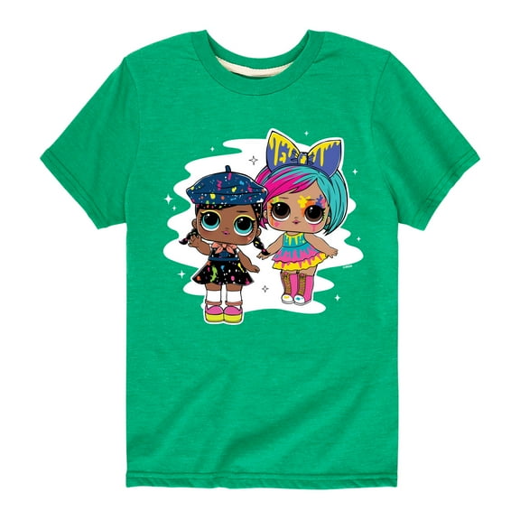 LOL Surprise! - Drip Drop Splatters - Toddler And Youth Short Sleeve Graphic T-Shirt