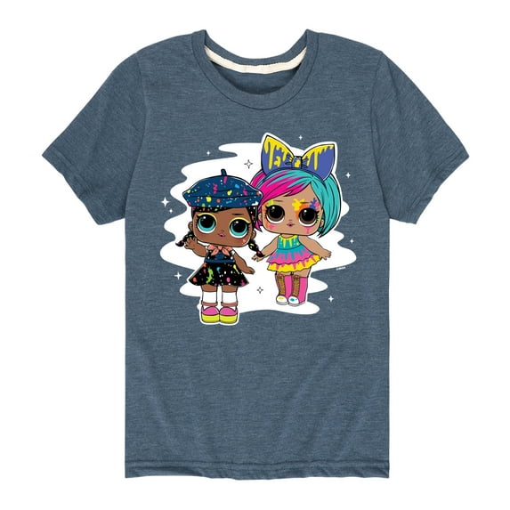 LOL Surprise! - Drip Drop Splatters - Toddler And Youth Short Sleeve Graphic T-Shirt