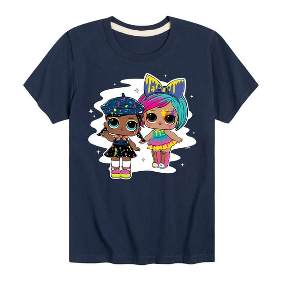 LOL Surprise! - Drip Drop Splatters - Toddler And Youth Short Sleeve Graphic T-Shirt