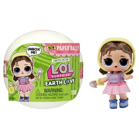 product image of LOL Surprise Earth Love Grow Grrrl Doll with 7 Surprises, Earth Day Doll, Accessories, Limited Edition Doll, Collectible Doll, Paper Packaging