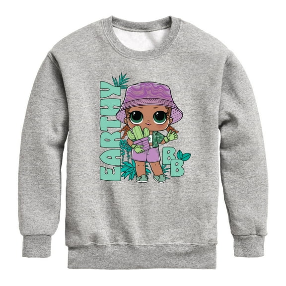 LOL Surprise! - Earthy Baby - Toddler And Youth Crewneck Fleece Sweatshirt