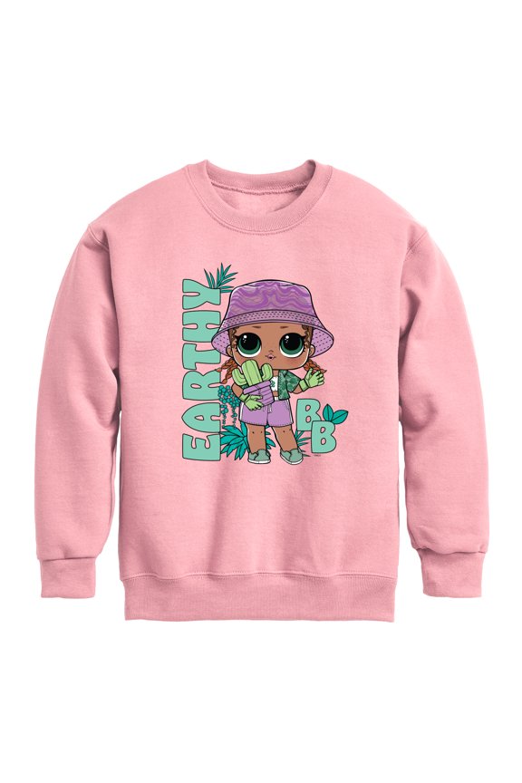 LOL Surprise! - Earthy Baby - Toddler And Youth Crewneck Fleece Sweatshirt