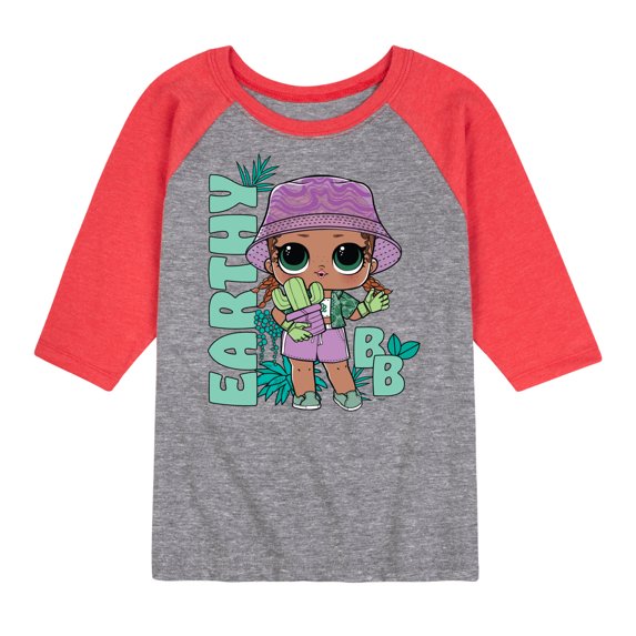 LOL Surprise! - Earthy Baby - Toddler And Youth Raglan Graphic T-Shirt