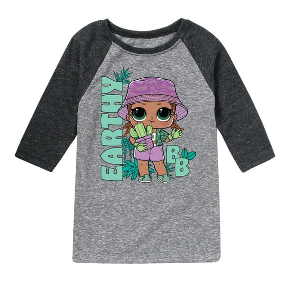 LOL Surprise! - Earthy Baby - Toddler And Youth Raglan Graphic T-Shirt