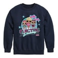 thumbnail image 1 of LOL Surprise! - Electric Dreams - Toddler And Youth Crewneck Fleece Sweatshirt, 1 of 5
