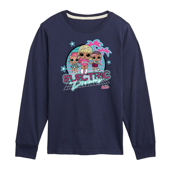 LOL Surprise! - Electric Dreams - Toddler And Youth Long Sleeve Graphic T-Shirt