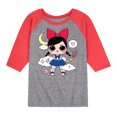 thumbnail image 1 of LOL Surprise! - Fanime Kawaii - Toddler And Youth Raglan Graphic T-Shirt, 1 of 6